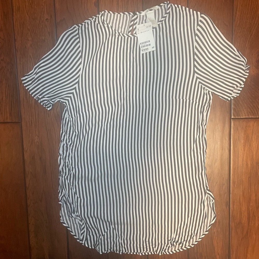 NWT H&M Striped Blouse